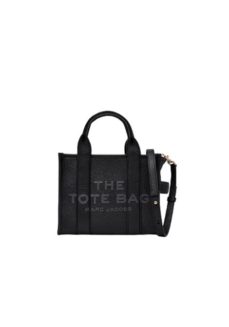borsa the leather small tote tote unisex nera MARC JACOBS | H009L01SP21001